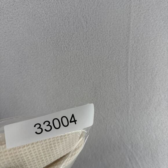 Vintage Hanes Thermal Shirt men's large White Waffle Muscle Layer Thin Grunge - Picture 11 of 11